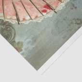  Franse standaard poedel roze decoupage Tissuepapier (Detail)