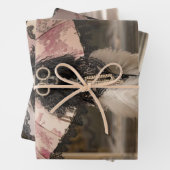 franse standaardpoedel Mode baan decoupage Inpakpapier Vel (In situ)