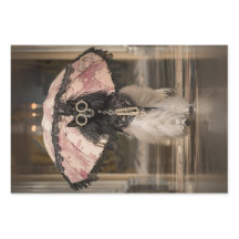 franse standaardpoedel Mode baan decoupage