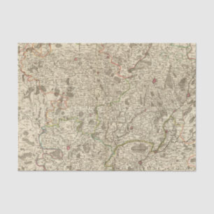 Franse stedelijke gebieden 2 tissuepapier