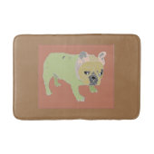 franse stierenhond , badmat (Voorkant)