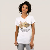 franse stierenhond citeert shirt (Voorkant volledig)