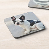 franse stierenhond drankjes onderzetter (Linkerzijde)