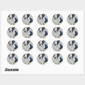 franse stierenhond sticker (Vel)