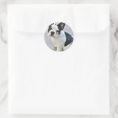 franse stierenhond sticker (Tas)
