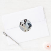 franse stierenhond sticker (Envelop)