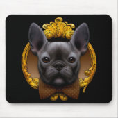 Franse stierenhondschildering, blauw muismat (Voorkant)