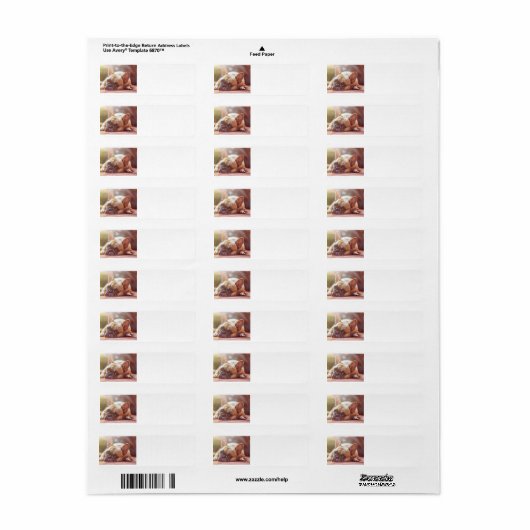 franse stierenlegger etiket (Full Sheet)