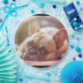 franse stierenlegger papieren bordje (Feest)