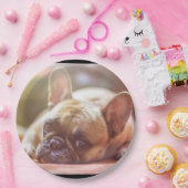 franse stierenlegger papieren bordje (Feest)