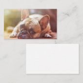 franse stierenlegger visitekaartje (Voorkant / Achterkant)