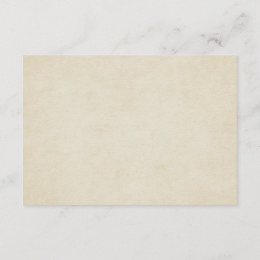 Franse stijl bruiloft accommodaties Informatiekaartje (Achterkant)