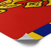 Franse stijl Fleur De Lis Poster (Hoek)