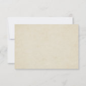  Franse Stijl Krans en Monogram RSVP (Achterkant)