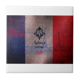 Franse stijl tegeltje