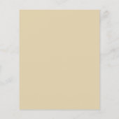 Franse stoel flyer (Achterkant)