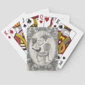 Franse stoel kaartspel Speelkaarten (Achterkant)