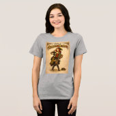 FRANSE STRAATMUZIEK Tri-Blend SHIRT (Voorkant volledig)