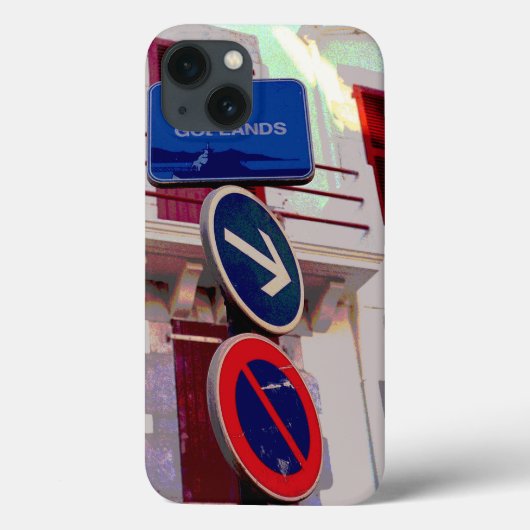 Franse straatnaamborden Case-Mate iPhone case (Achterkant)
