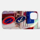 Franse straatnaamborden Case-Mate iPhone case (Achterkant (horizontaal))