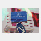 Franse straatsignalering theedoek (Horizontaal)