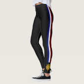 Franse stremvlag leggings (Links)