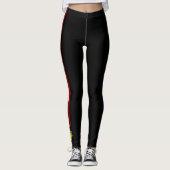 Franse stremvlag leggings (Voorkant)