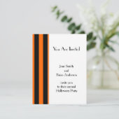 Franse strepen in zwart kaart (Staand voorkant)