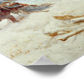 Franse strijdkrachten over de Berezina Poster (Hoek)