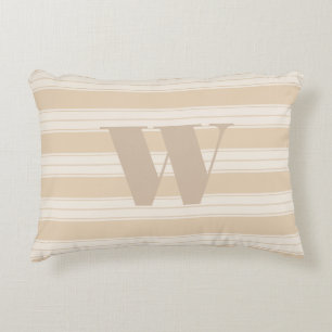Franse stripes en monogram voor room en aupe accent kussen