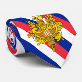 Franse Stropdassen, mode Franse vlag Stropdas (Opgerold)