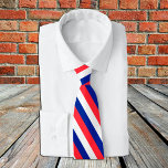 Franse Stropdassen, mode Franse vlag Stropdas<br><div class="desc">Stropdas: Patriottische Franse vlaggen mode en Franse bedrijfsontwerp - liefde voor mijn land,  kantoor,  reizen,  nationale patriotten/sportfans</div>