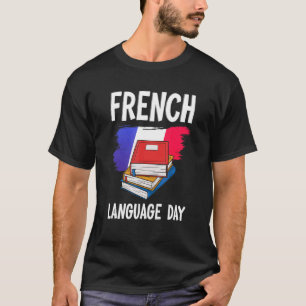 Franse taaldag Verenigde Naties T-shirt