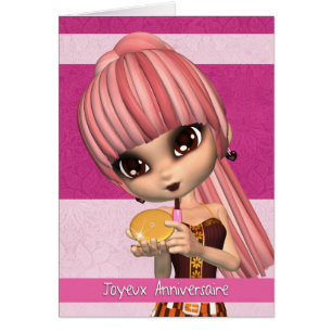 Franse taalkaart Joyeux Anniversaire