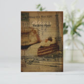 franse taart paris eiffel tower - verjaardag kaart (Staand voorkant)