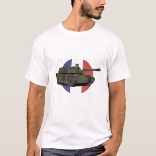 Franse tank Leclerc met vlag