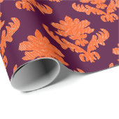 Franse Tapijt Oranje Bourgondië Cadeaupapier (Rol Hoek)