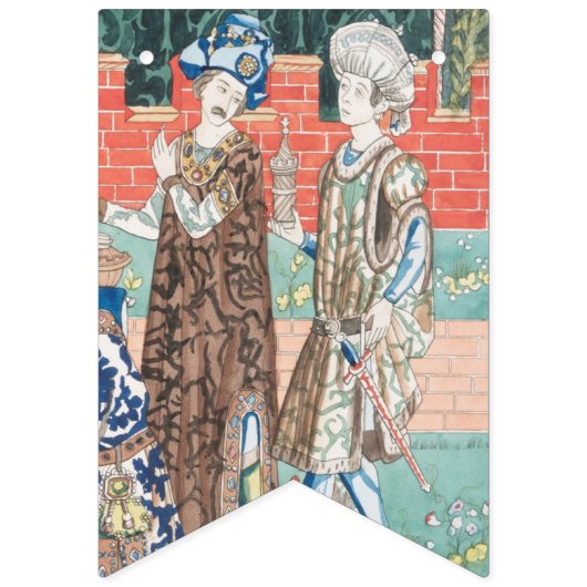 Franse Tapijt Vlaggetjes (Derde vlag)