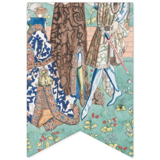 Franse Tapijten Vlaggetjes (Tweede vlag)