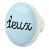 Franse telknop 2 keramische knop (Rechts)