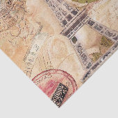 Franse terugkijker op Effiel Tower S Tissuepapier (Detail)