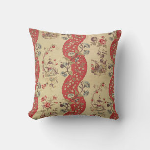  Franse Textiel Bloemen Weave Art Nouveau Kussen