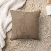  Franse textielstof - Tan Gold Cushion Kussen (Deken)