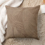  Franse textielstof - Tan Gold Cushion Kussen (Deken)