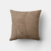  Franse textielstof - Tan Gold Cushion Kussen (Achterkant)