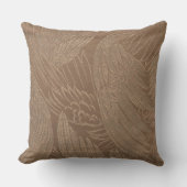  Franse textielstof - Tan Gold Cushion Kussen (Voorkant)