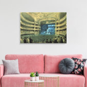 FRANSE THEATER, OUDE FRANSE THEATER OPERA CANVAS AFDRUK (Insitu (Woonkamer))