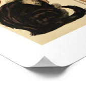  Franse thee en warme cacao adverteren Poster (Hoek)