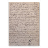 Franse theepot Place Card Kaart (Achterkant)