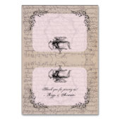  Franse theepot Place Card Kaart (Voorkant)